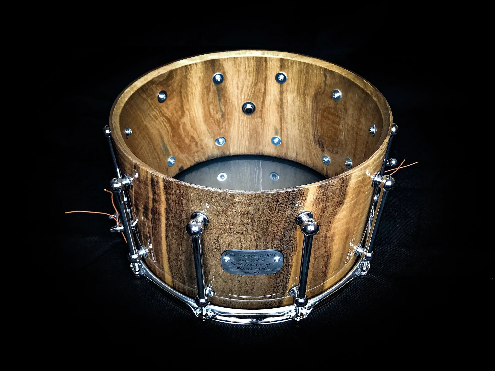 Fiddle-Back Marri 14”x8” (Gloss) — view 2
