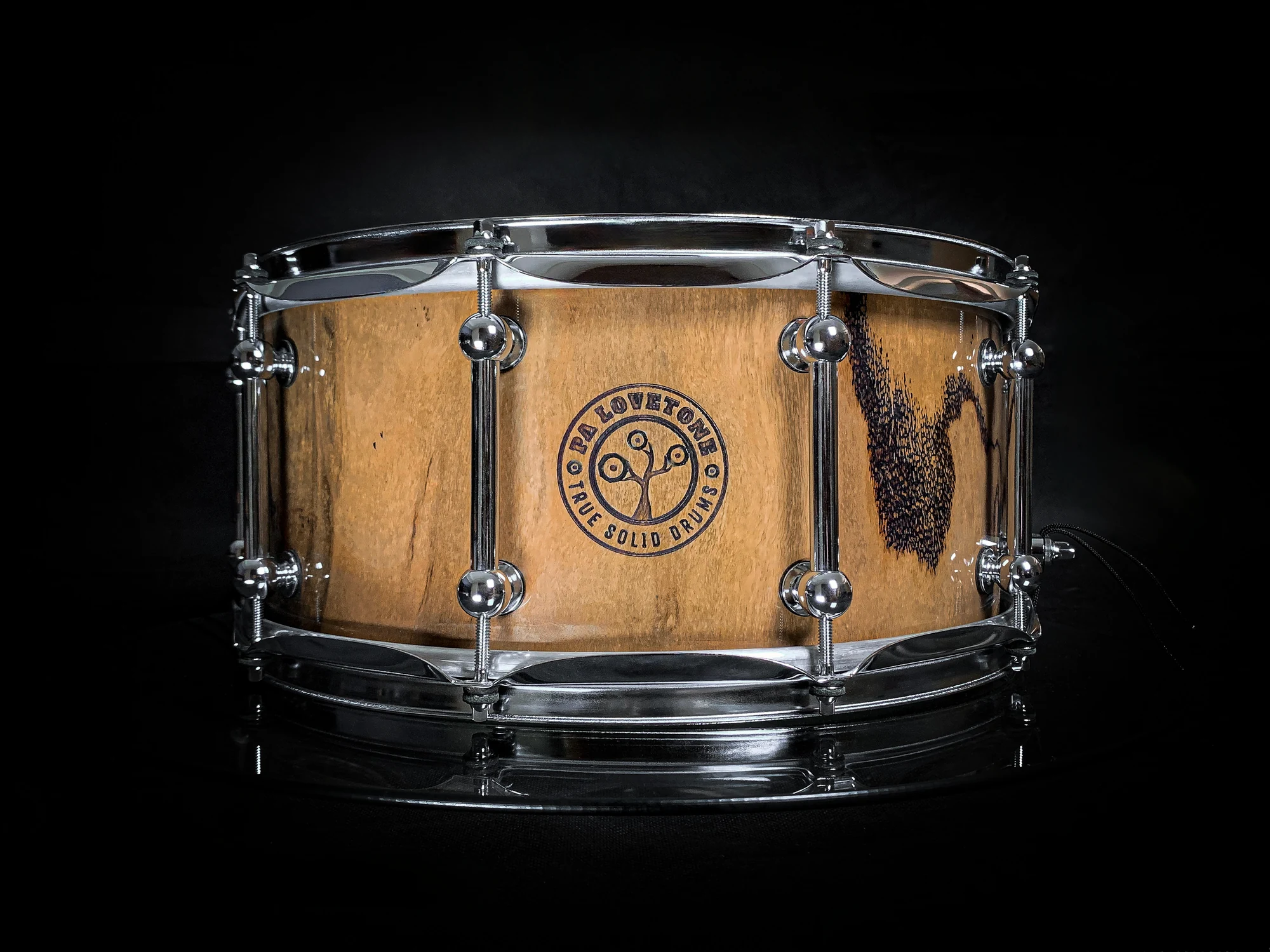 Tiger Striped Marri 14”x6.5” (Gloss) — view 1