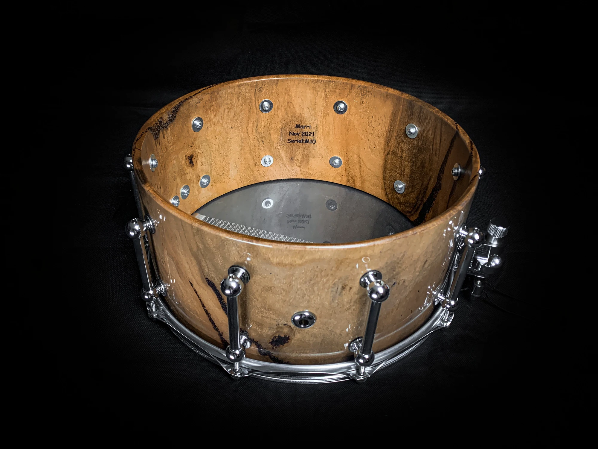 Tiger Striped Marri 14”x6.5” (Gloss) — view 2
